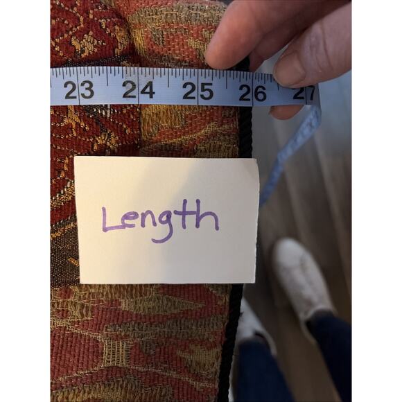 Indigo Moon Womens Jacket Patchwork Embroidered Maroon Gold Black M Unique Artsy - Picture 9 of 11